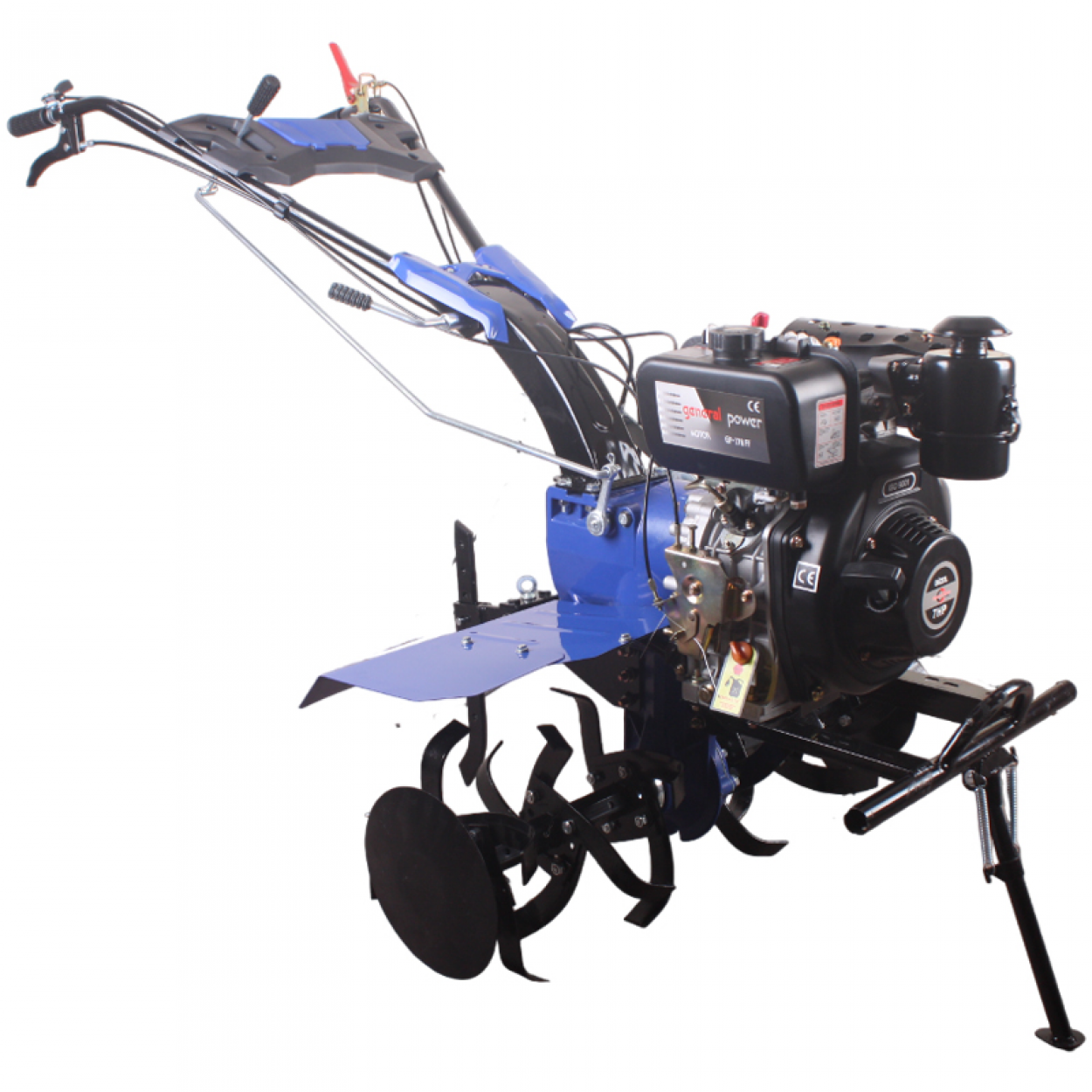 General Power 7HP Dizel Çapa Makinesi 3+1