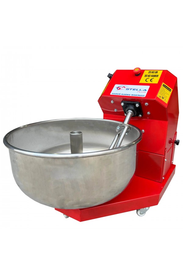 SP-35D 0.55 KW 35 KG Un 50 KG Hamur Kapasiteli Devirmeli Hamur Yoğurma Makinesi SP-35D 0.55 KW 35 KG Un 50 KG Hamur Kapasiteli Devirmeli Hamur Yoğurma Makinesi