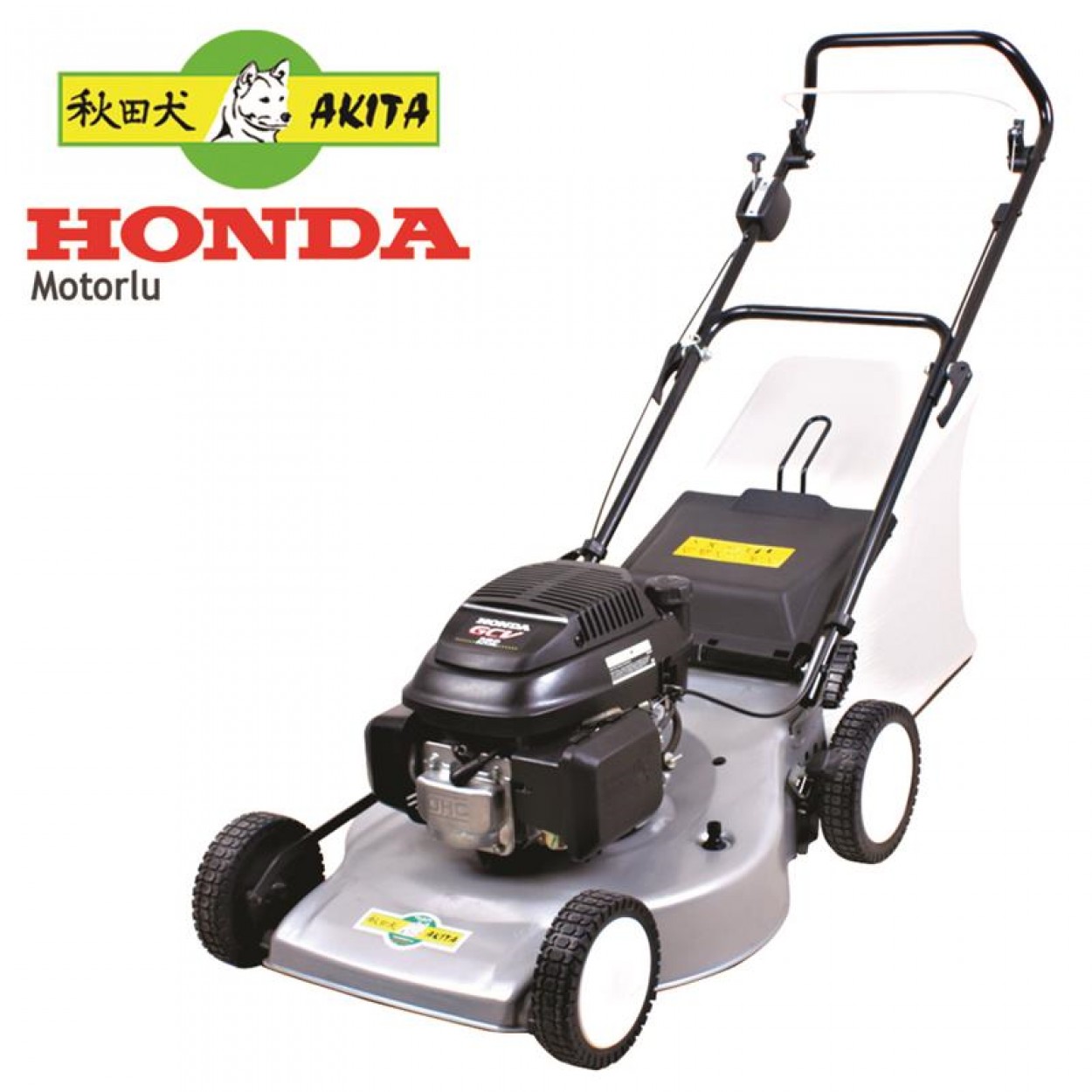 Akita -Honda Çi̇m Bi̇çme Maki̇nasi- İtmeli̇ 5.5 Hp 53 Cm 60 Lt