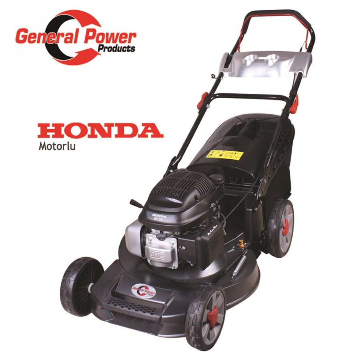 General Power Çi̇m Bi̇çme Maki̇nasi- İtmeli̇ 6.5 Hp 53 Cm Alm.