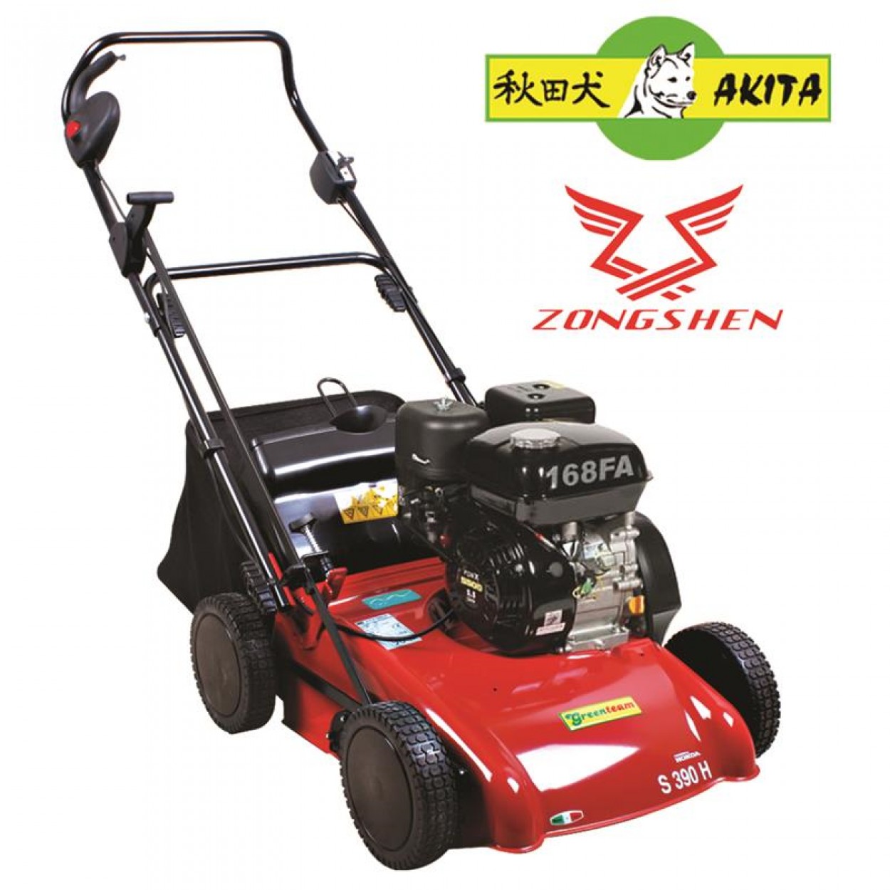 Akita Çi̇m Havalandirma Maki̇nasi -İtmeli̇ 6.5 Hp 39 Cm