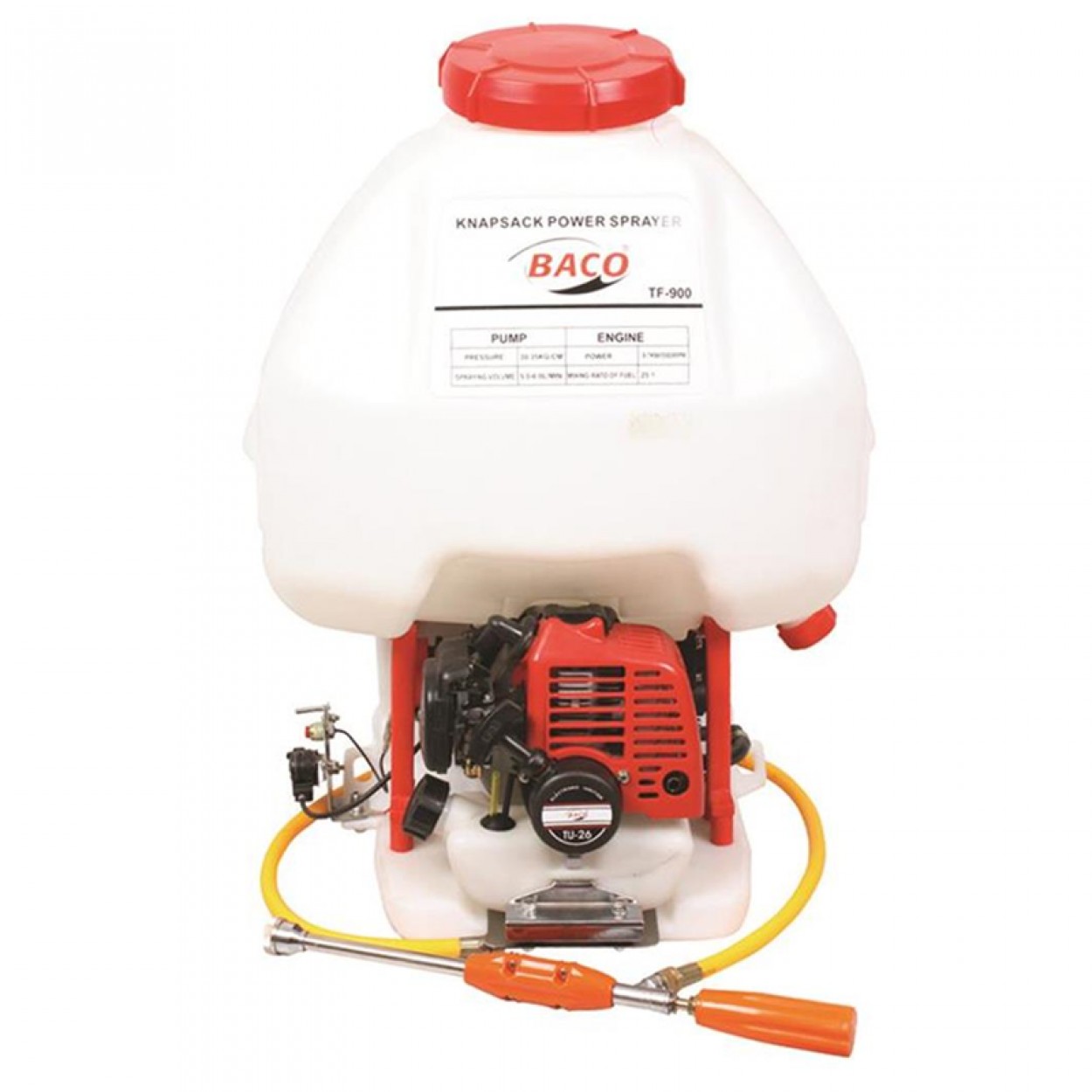 Baco İlaçlama Maki̇nasi 0.7 Kw 26 Cc 25 Lt