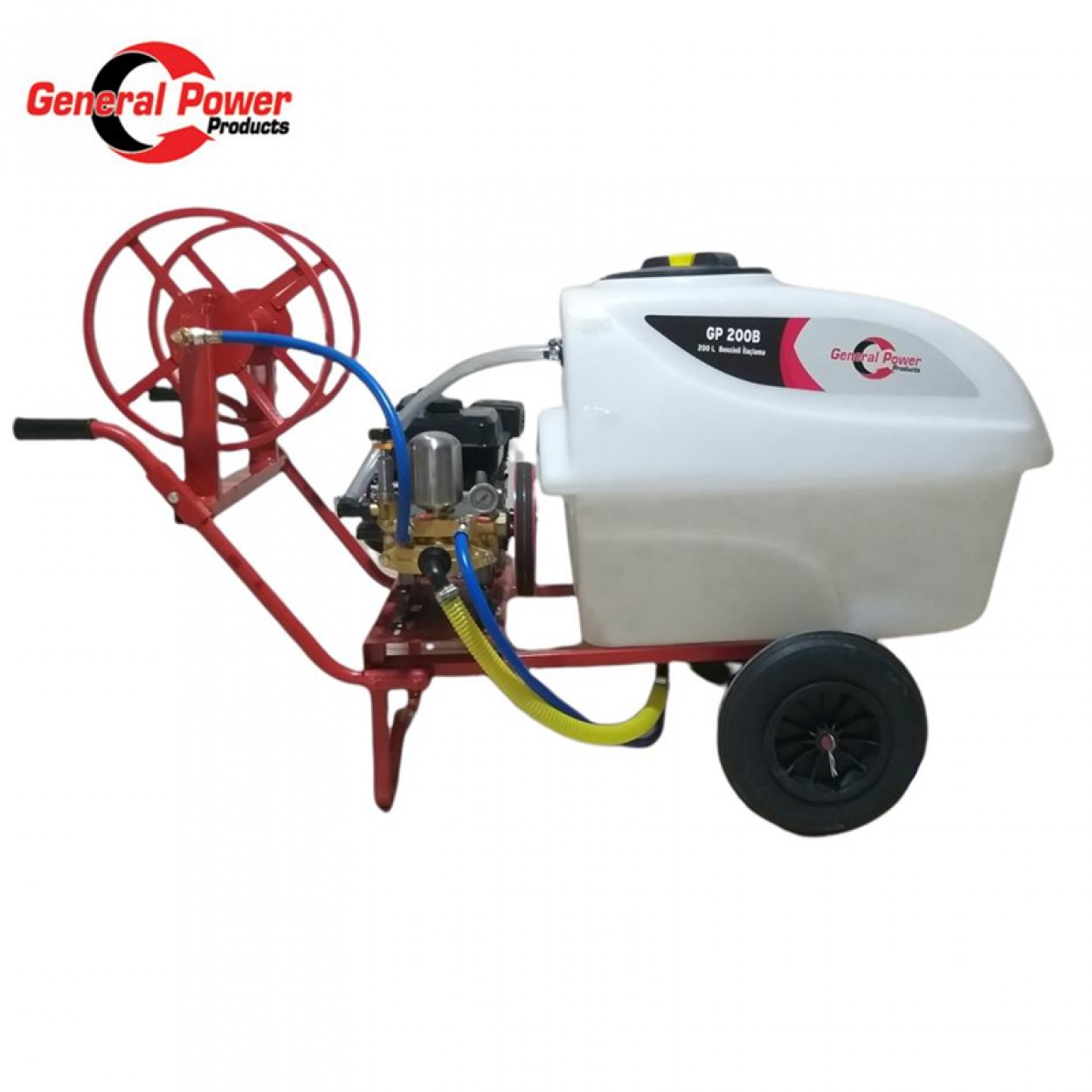 General Power Benzi̇nli̇ İlaçlama Mak. 200 Lt 4 Zamanli 7 Hp