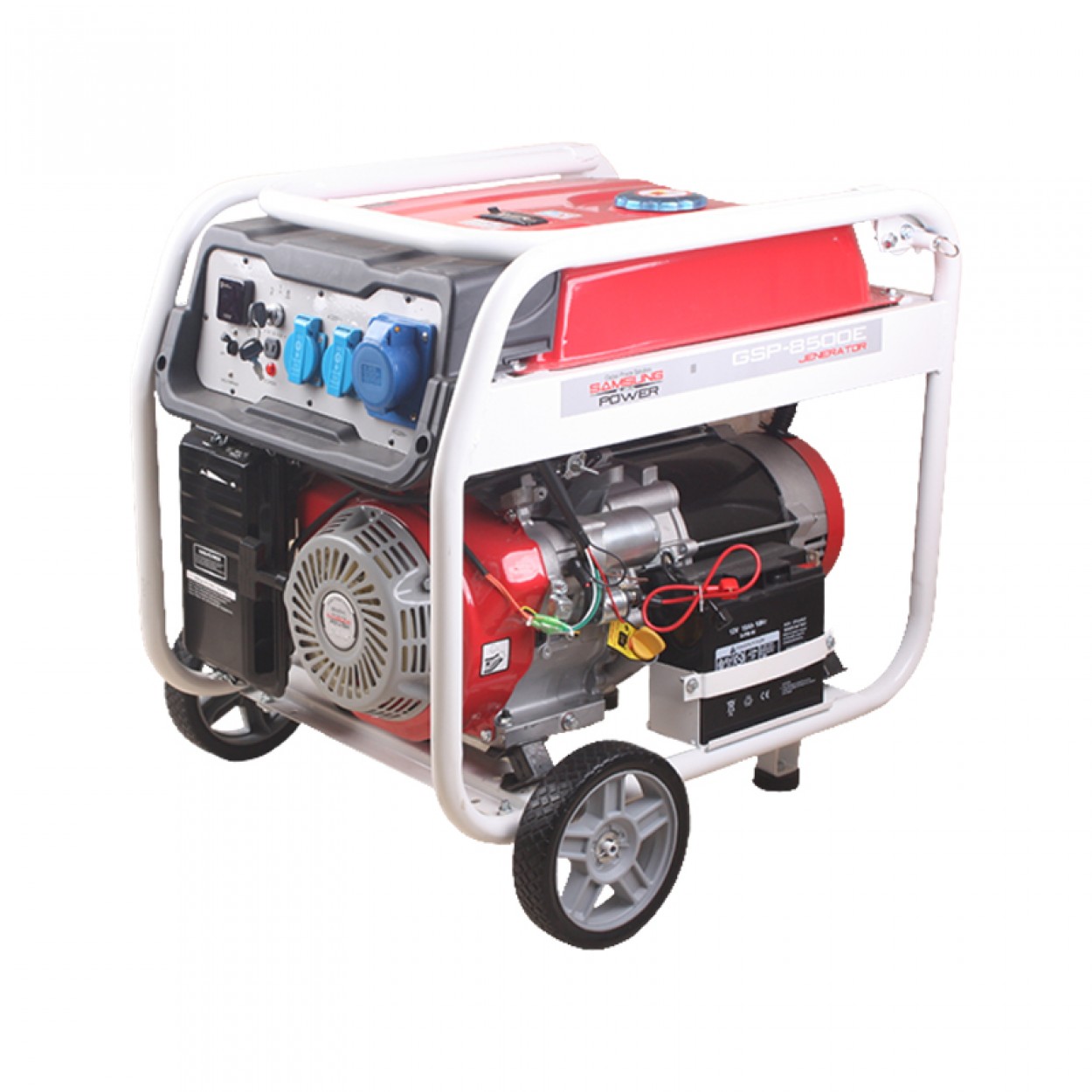 Samsung Benzi̇nli̇ Jeneratör 7.0 Kw Monofoze İpli̇/Marşli