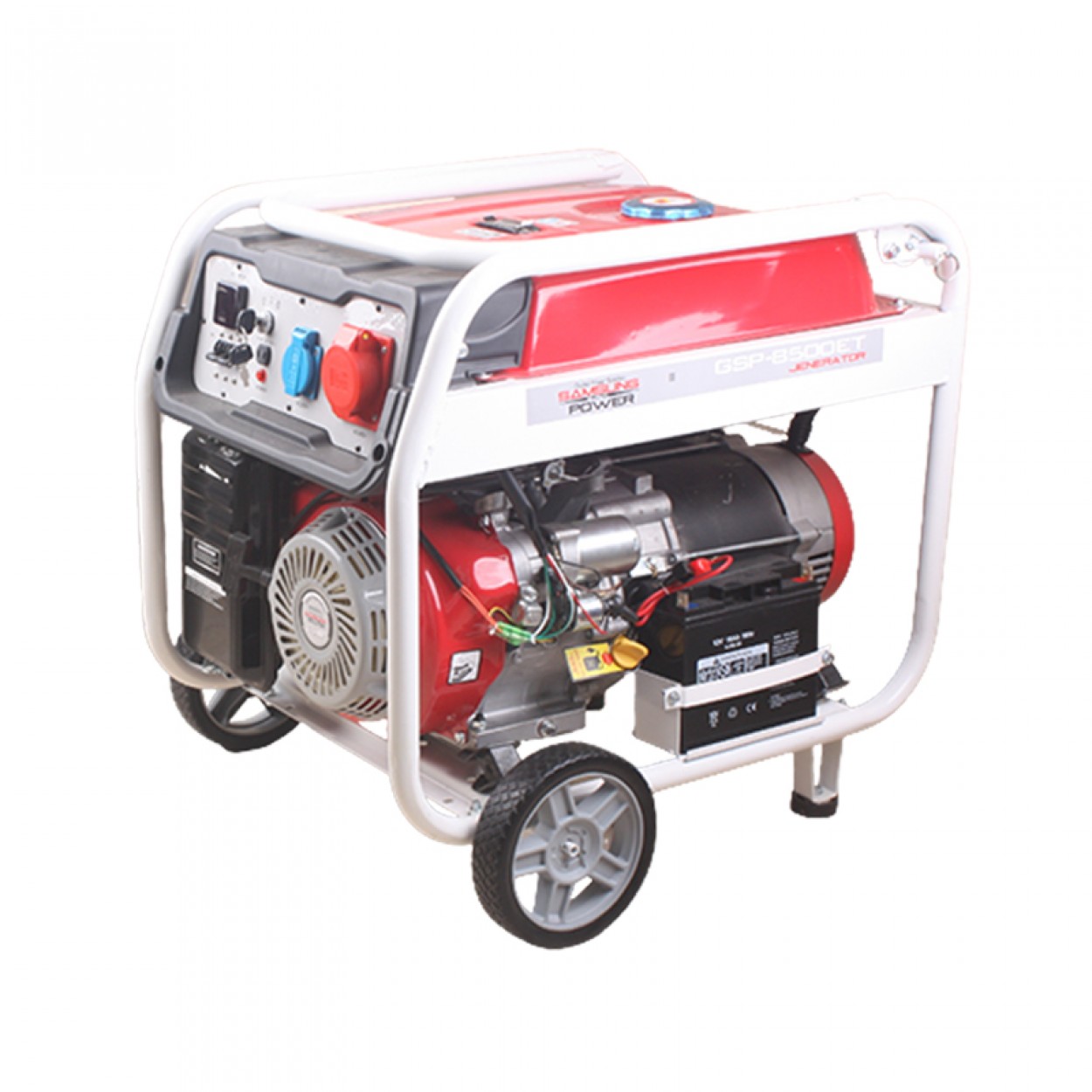 Samsung Benzi̇nli̇ Jeneratör 7.0 Kw Trifaze İpli̇/Marşli