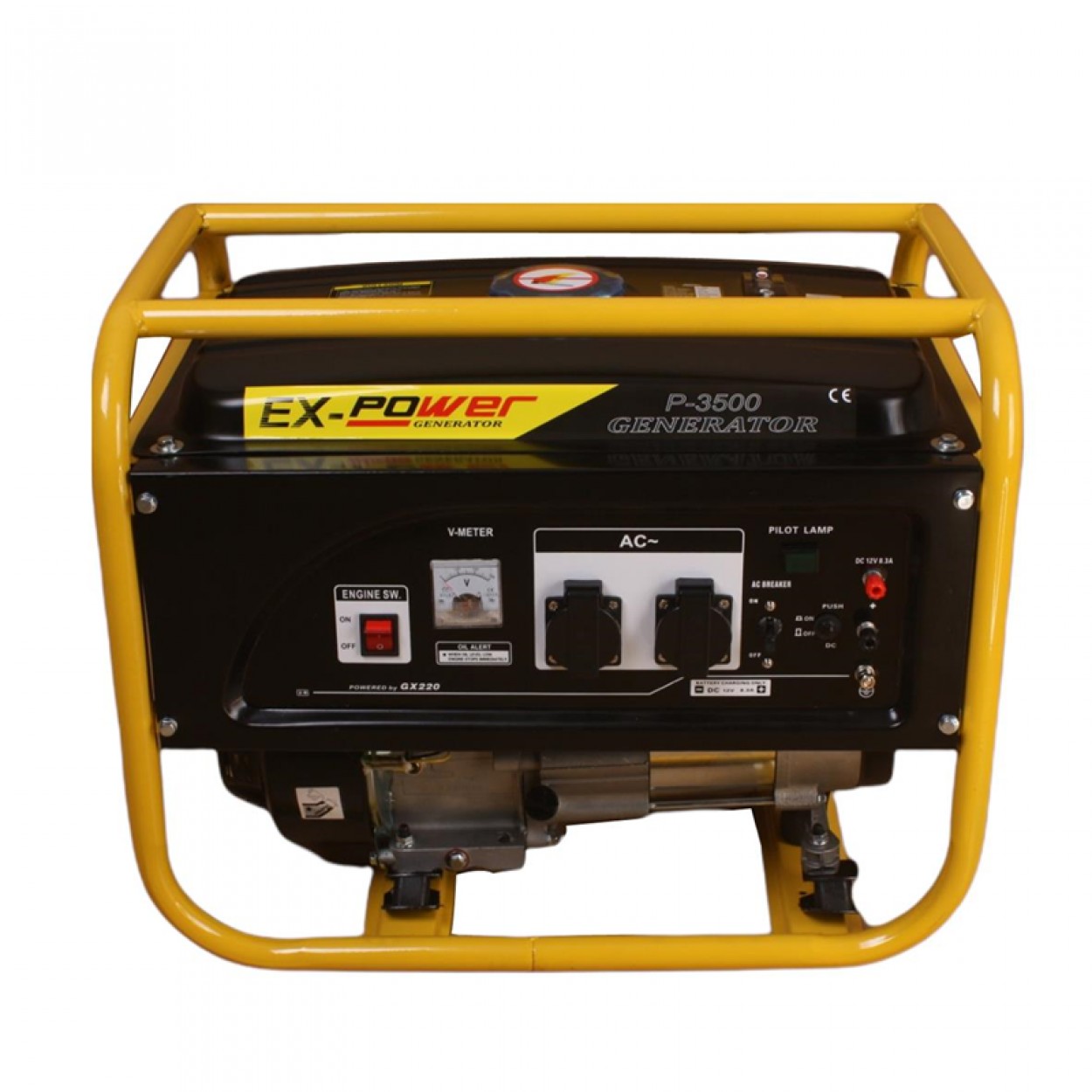 Benzi̇nli̇ Jeneratör 3 Kw Monofaze İpli̇