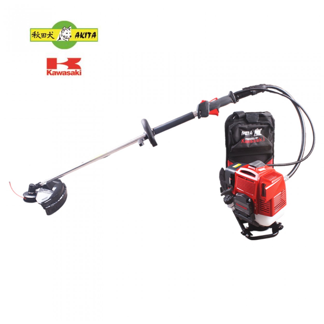 Kawasaki Benzi̇nli̇ Sirt Tirpan 2 Kw 2.8 Hp 53.2 Cc