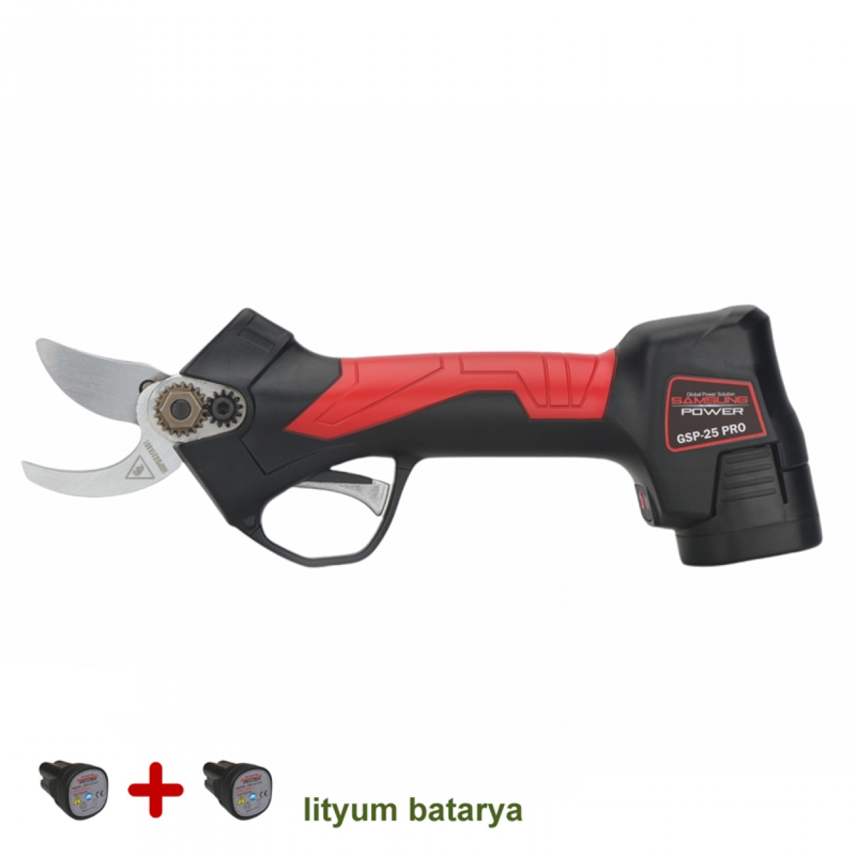 Samsung Akülü Budama Makasi 25 Mm 1+1 Bataryali