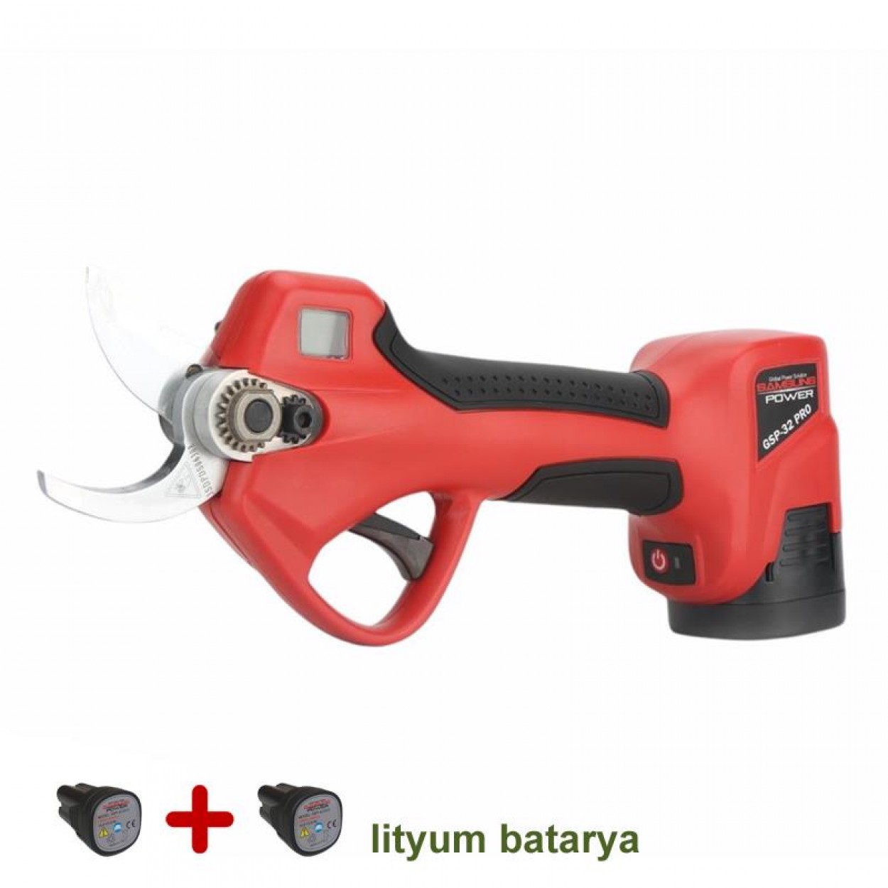 Samsung Akülü Budama Makasi 32 Mm 1+1 Bataryali