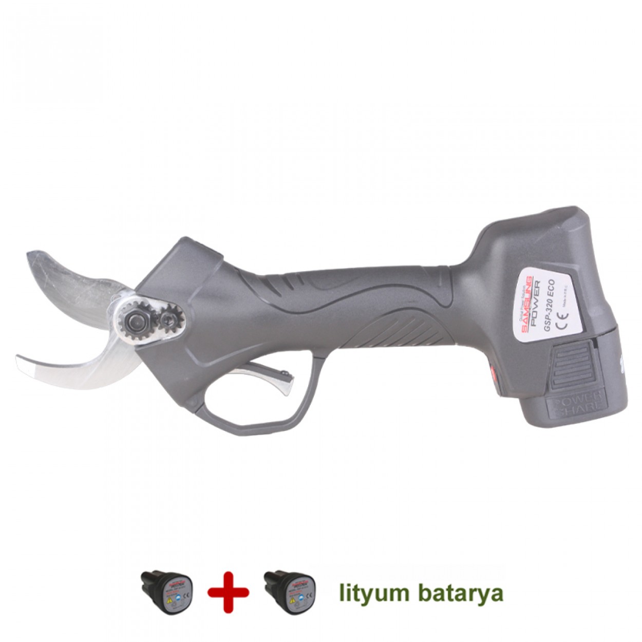 Samsung Akülü Budama Makasi 32 Mm 1+1 Bataryali